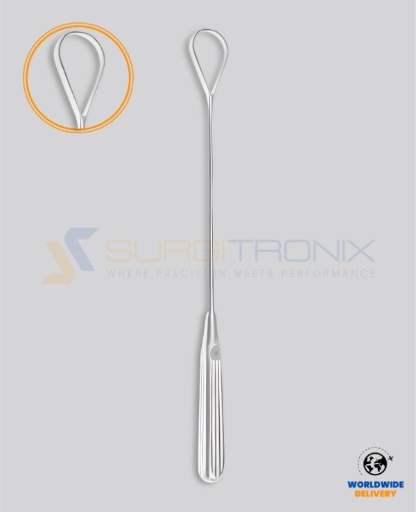 banjo curette for precise tissue removal