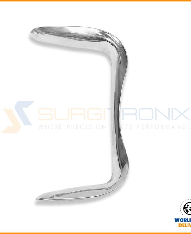 Sims Double Bladed Speculum for visualization and access to the vagina and the cervix.