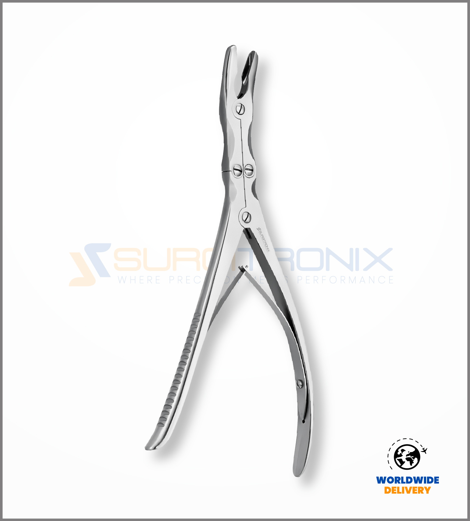 thumbnail interactive-video image 1 of DDP Leknell Laminectomy Bone Rongeur 9.5 Inch 5mm Bite - Orthopedic Surgical Instrument 1 of 5