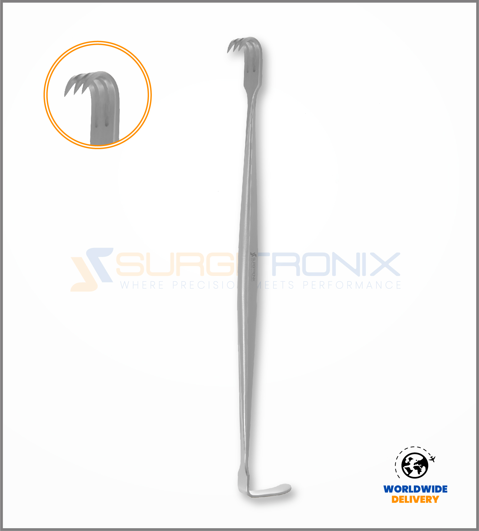 Senn Miller Cat Paws Retractors – Plastic & Oral Surgery Blunt Retractors (2 Pcs)