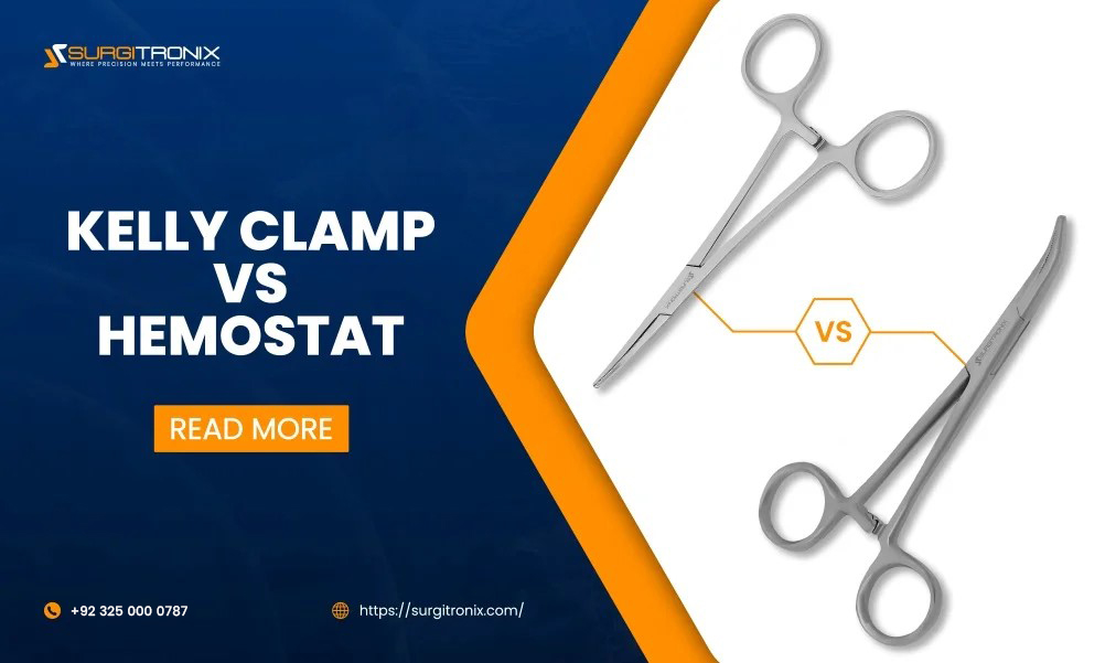 thumbnail image 2 of London Instruments/Medspo Kelly Locking Artery Forceps - Curved Hemostat Needle Holders (Stainless Steel) 2 of 6