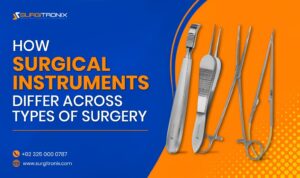 How Surgical instruments differ across types of surgery